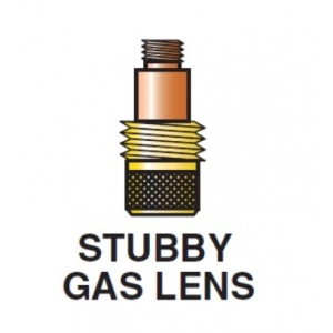 2 diffusori STUBBY GAS LENS per torcia tig 17 - 18 - 26