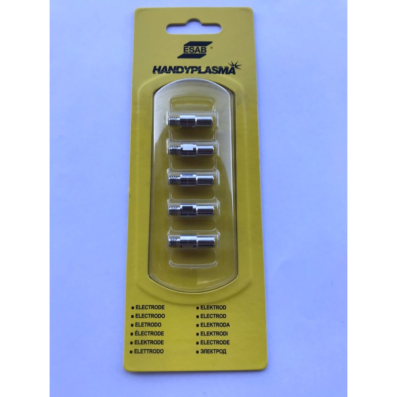 5 elettrodi per plasma Esab Handyplasma 35i - 45i