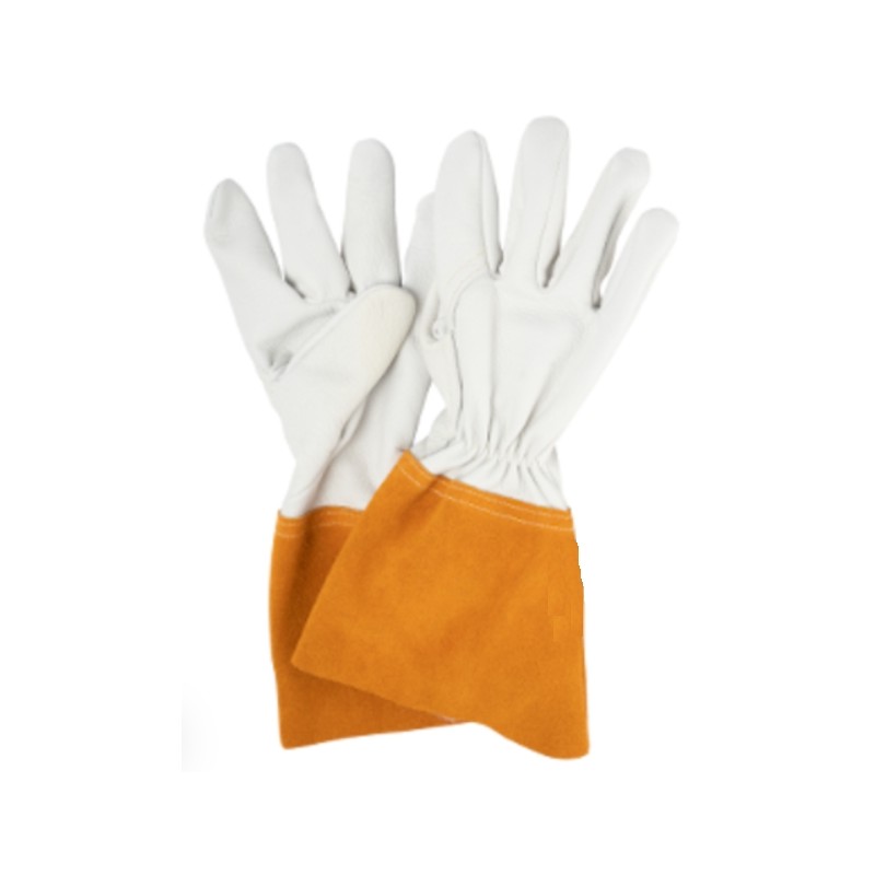 Guanti Tig Fiore, manichetta in crosta