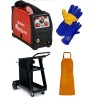 PACK Fox 189 + carrello + guanti saldatore rinforzati + grembiule GOLD