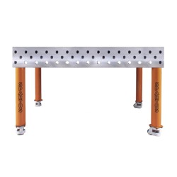 Banco per saldatura HERMES 1500x1000, spessore 25mm, fori 28mm con RUOTE