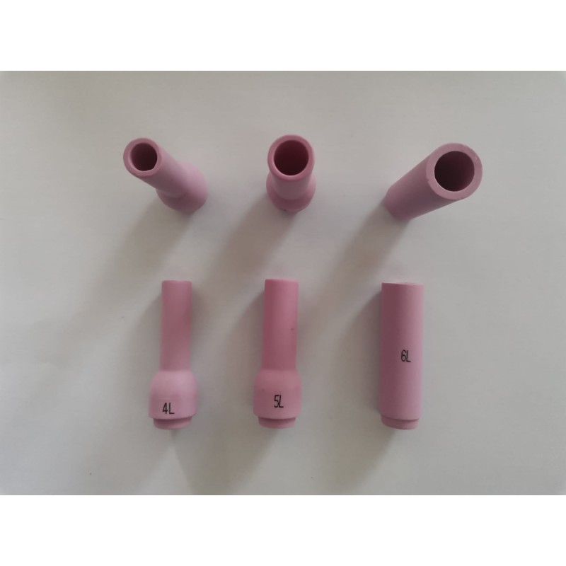 5 ugelli ceramici per torcia tig a valvola Trafimet 9V -20V e 25V