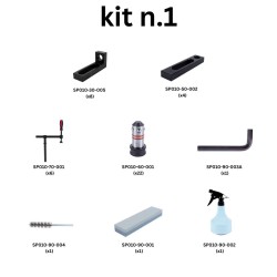 Kit N.1 per banco per saldatura fori 28mm