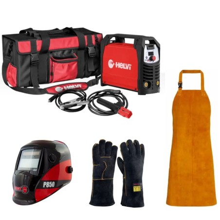 Pack Helvi Galileo 200 + P850 + guanti Black + grembiule Gold