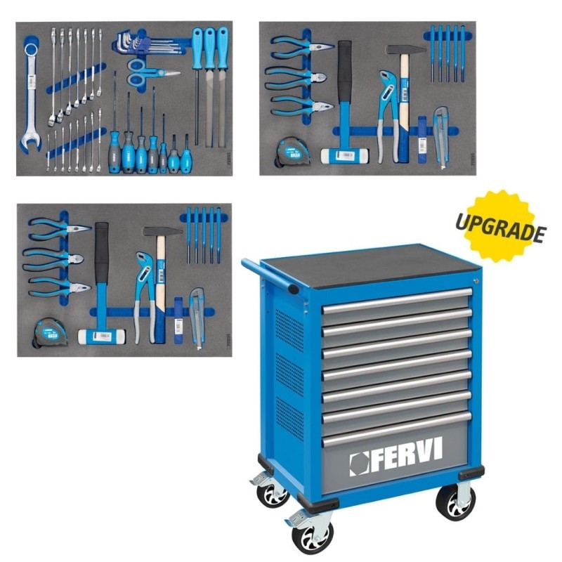 CARRELLO C960/CC03 COMPLETO DI UTENSILI
