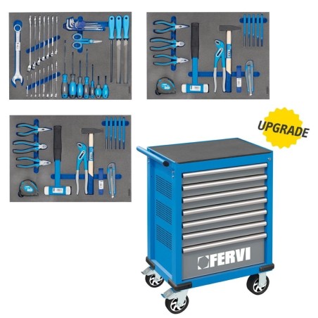 CARRELLO C960/CC03 COMPLETO DI UTENSILI