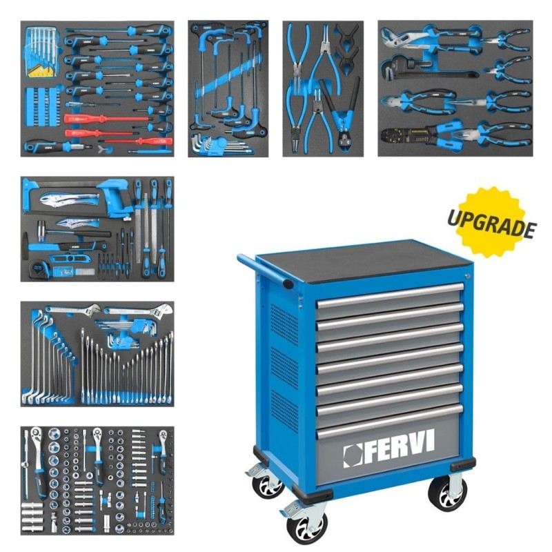 CARRELLO C960A COMPLETO DI UTENSILI