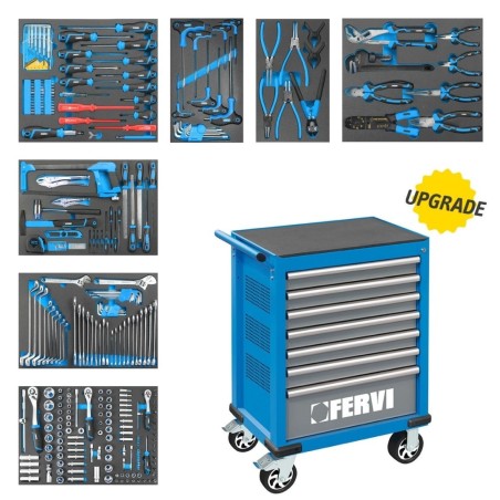 CARRELLO C960A COMPLETO DI UTENSILI