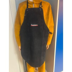 Grembiule Black regolabile in pelle crosta TUTTOSALDATURA