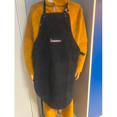 Grembiule Black regolabile in pelle crosta TUTTOSALDATURA