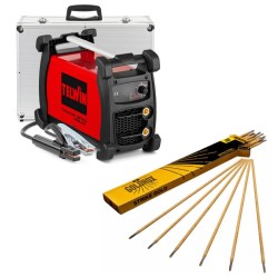 PACK Technology 186 XT + 140 elettrodi rutili ESAB Goldrox 2.5 x 300mm