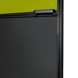 Porta 1100x2000 con finestra di ispezione per celle di saldatura laser