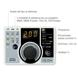 GYS Progys 200 CEL | Saldatrice Inverter MMA e TIG DC Lift