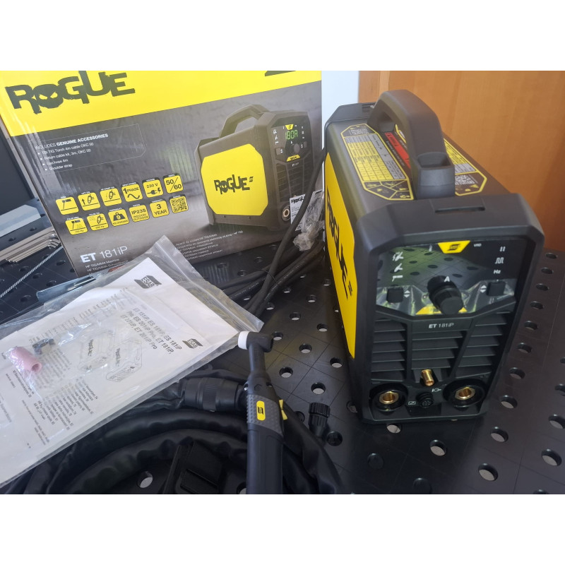 Esab Rogue ET201iP PRO | Saldatrice Tig Nuovo modello