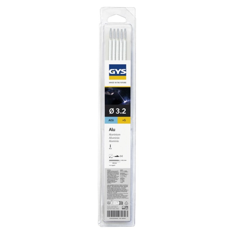5 elettrodi alluminio GYS 3.2mm