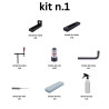 Kit N.1 per banco per saldatura fori 28mm