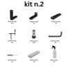 Kit N.2 per banco per saldatura fori 28mm