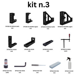 Kit N.3 per banco per saldatura fori 28mm