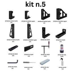 Kit N.5 per banco per saldatura fori 28mm