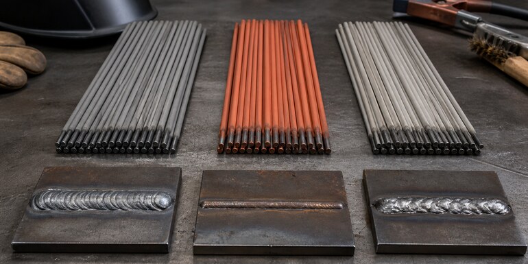 Elettrodi 7018, 6013 e 6010 a confronto