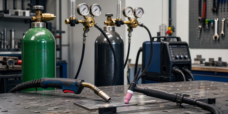 Gas per saldatura: quale usare per TIG, MIG e MAG