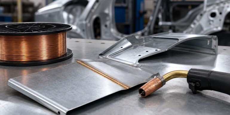Saldobrasatura e MIG brazing: cos'è e quando usarla