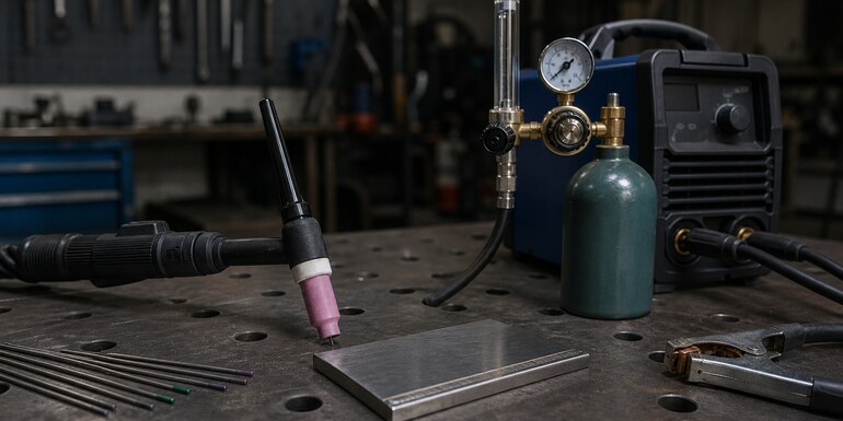 Torcia TIG senza gas (lift arc): si può fare?
